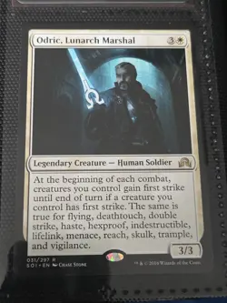 Odric, Lunarch Marshal X1 SOI MTG Shadows Over Innistrad B1 - Image 1