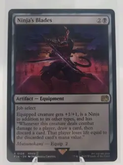 Ninja's Blades #0108 Regular MTG Final Fantasy NM - Image 1