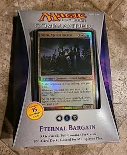 Magic The Gathering MTG 2013 Commander Eternal Bargain Deck Factory Sealed - Image 1