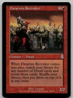 Dwarven Recruiter U Odyssey 186 NM - Image 1