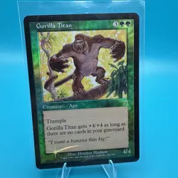 Gorilla Titan Odyssey Foil NP MTG - Image 1