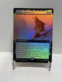 Chakra Meditation (Extended Art) R Avatar: Eternal-Legal 179 FOIL NEAR MINT - Image 1