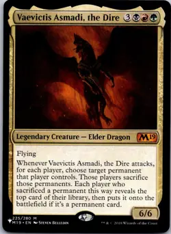 Vaevictis Asmadi, the Dire M The List Reprints 225/280 NM - Image 1