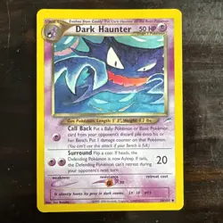 Dark Haunter 36/105 Non Holo Uncommon Neo Destiny Pokemon Card NM - Image 1