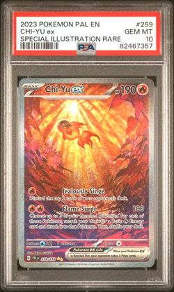 Pokemon Chi-Yu ex Paldea Evolved Special Illustration Rare #259 PSA 10 259/193 - Image 1