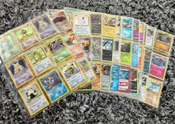 Binder Full 117 Pokemon Cards WOTC Vintage HOLO/ Rev Collection Lot Charizard - Image 1