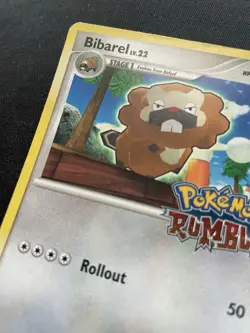 Pokemon Bibarel 16/16 Rumble Promo Holo Stamped Card Rollout 50 English 2009 - Image 2