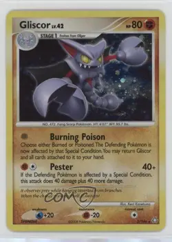 Gliscor (Foil) Pokemon Diamond & Pearl Legends Awakened #5 2008 - Image 1