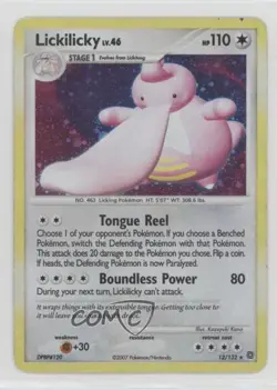 Lickilicky Holo Pokemon Diamond & Pearl Secret Wonders #12 2007 - Image 1
