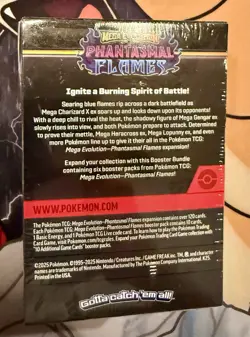 Pokemon TCG ME02 Phantasmal Flames Booster Bundle Sealed New 6 Packs! - Image 2