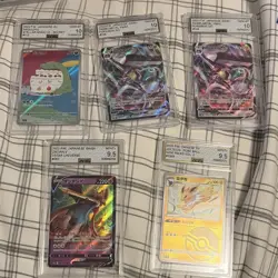 Pokemon AGS Graded Foil Card Lot. 5 cards!!! 💥 - Image 1