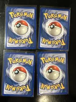 Set of 4 Expedition Base Set Pokemon Cards, Larvitar, Pidgey etc. - Image 2