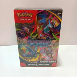 Pokemon Mega Evolution Phantasmal Flames Booster Bundle Sealed - Image 1