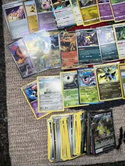 Huge Box Pokemon Card Collection Lot Wotc 250+ ONLY HOLOS AND RARES NO JUNK - Image 4