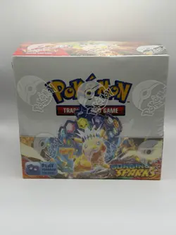 POKEMON TCG SURGING SPARKS BOOSTER BOX NEW SEALED SHIPS FAST - Image 1