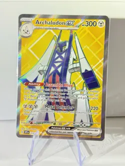 Archaludon ex 224/191 Full Art Pokemon SV08: Surging Sparks English Near Mint - Image 1