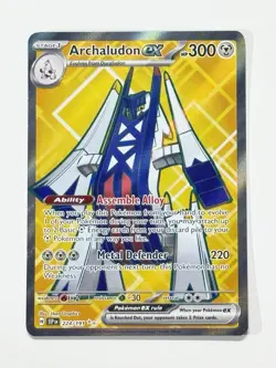 Archaludon ex 224/191 Full Art Pokemon SV08: Surging Sparks English Near Mint - Image 3
