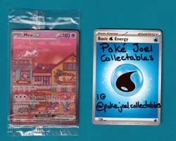 Mew EX SVP 053 Pokemon TCG Scarlet Violet 151 UPC Sealed Black Star Promo - Image 3
