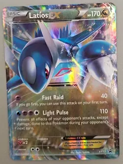 Latios EX XY72 XY Black Star Promo Pokemon TCG - LP - Image 1