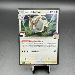 Hop's Dubwool 136/159 Cosmos Holo Pokemon Play! Prize Pack Play Stamp Series 8 - Image 1