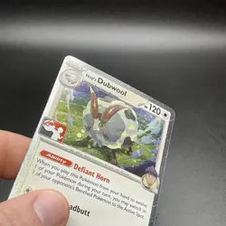 Hop's Dubwool 136/159 Cosmos Holo Pokemon Play! Prize Pack Play Stamp Series 8 - Image 2