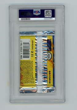 Pokemon PSA 9 MINT 1999 Base set Shadowless Short Crimp Booster Pack Charizard! - Image 2