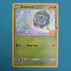 Pokemon TCG - Bulbasaur McDonald's 25th Anniversary Promo 1/25 Holo (English) - Image 1