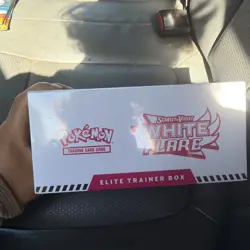 White Flare Elite Trainer Box Factory Sealed ETB Pokemon TCG Scarlet & Violet - Image 2