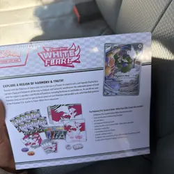 White Flare Elite Trainer Box Factory Sealed ETB Pokemon TCG Scarlet & Violet - Image 5