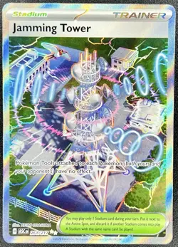 Jamming Tower 261/217 Ascended Heroes Ultra Rare Full Art Pokemon NM - Image 1
