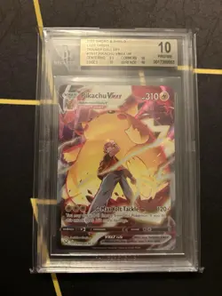 POKEMON PIKACHU VMAX LOST ORIGINS TRAINER GALLERY TG17 BGS GEM MINT - Image 1