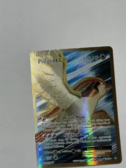 Pokemon Pidgeot EX 104/108 Evolutions Ultra Rare Full Art Holo 170 HP - Image 2