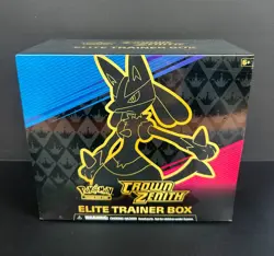 POKEMON CROWN ZENITH ELITE TRAINER BOX SEALED ETB Sealed (Small Tear) - Image 1