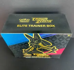 POKEMON CROWN ZENITH ELITE TRAINER BOX SEALED ETB Sealed (Small Tear) - Image 2