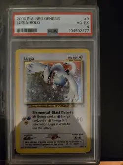 2000 Lugia 9/111 Neo Genesis Holo - PSA Grade 4 - Pokemon - Image 2