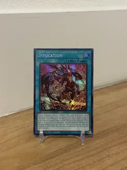 Yugioh - Invocation Alternate Art Prismatic Secret Rare - MP24-EN060 - Image 1