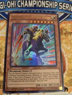 Yu-Gi-Oh! Charging Gaia the Fierce Knight MP16-EN120 1st Edition NEVER PLAYED! - Image 1
