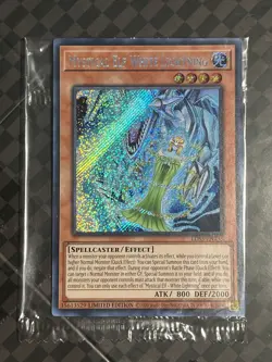 Yugioh LDS3-EN135 Mystical Elf White Lightning SECRET RARE Near Mint Sealed NM - Image 1