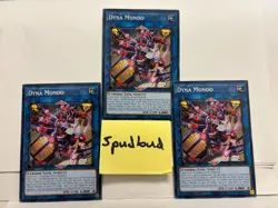 x3 Dyna Mondo Common 3x PHHY-EN050 LP 1st Edition Yu-Gi-Oh! - Image 1