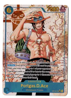 One Piece OP13-119 Portgas.D.Ace SEC NM-MT - Image 1