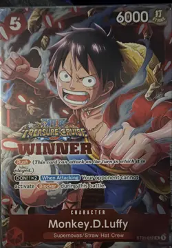 Monkey.D.Luffy (Winner Pack Vol. 5) ST01-012 One Piece Promotion Cards Foil - Image 1