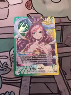 One Piece OP11-022 Shirahoshi Alt Art Leader Rare NM English - Image 1