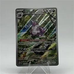 Pokemon TCG Nidoking 174/165 Scarlet & Violet 151 Holo Illustration Rare 170 HP - Image 1