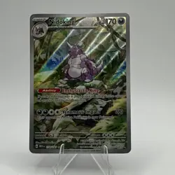 Pokemon TCG Nidoking 174/165 Scarlet & Violet 151 Holo Illustration Rare 170 HP - Image 2