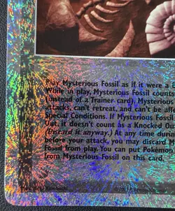 Mysterious Fossil Pokemon Legendary Collection Reverse Holo 109/110 - Image 5