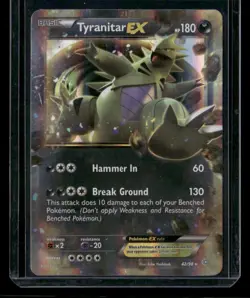 Pokemon XY - Ancient Origins 42/98 Tyranitar EX - LP - Image 1