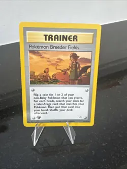 Pokemon Breeder Fields 62/64 Neo Revelation Regular LP - Image 1
