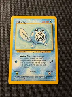 Poliwag 59/102 - Pokemon Base Set Unlimited (1) LP - Image 1