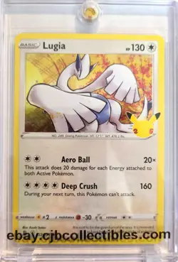Pokemon LUGIA 022/025 Holo Rare Celebrations - Near Mint 🍒 - Image 1