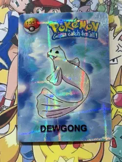 Pokemon Vintage Pocket Monsters Vending HOLO Prism Sticker 1998 Nintendo Japan - Image 1